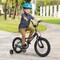 Children’s Bicycle with Hand and Coaster Brake Adjustable Saddle Steel Frame Ideal for Boys and Girls